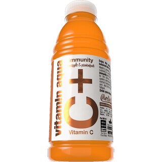 Vitamin Aqua | Bautura cu vitamine C+ Immunity ananas si fructul pasiunii 600ml