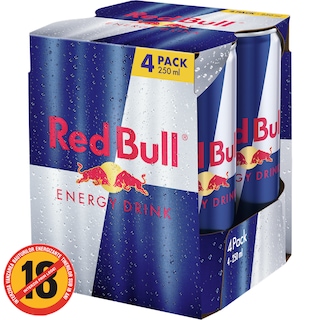 Red Bull | Bautura energizanta  4x250ml