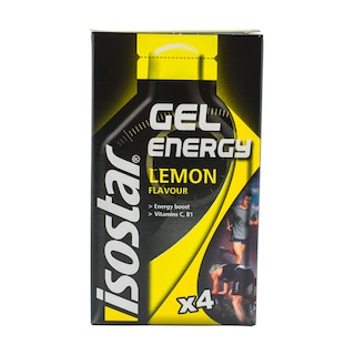 Isostar | Gel energizant cu aroma de lamaie 4 bucati 4x35g