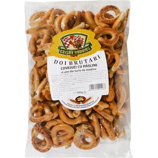 Doi Brutari | Covrigei cu masline 300g