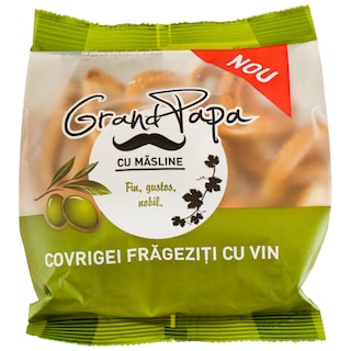 Grand Papa | Covrigei cu masline frageziti cu vin 80g