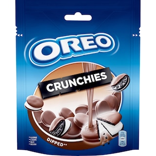 Oreo | Biscuiti cu cacao (43%) si crema (21%) cu aroma de vanilie 110g