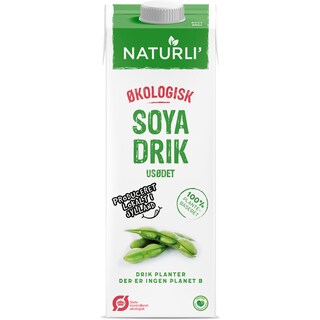 Naturli | Bautura vegetala eco neindulcita pe baza de soia 1L