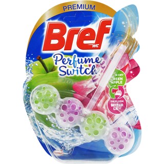 Bref | Odorizant toaleta Apple&Water Lilly 50g