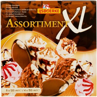 Ijsboerke | Inghetata asortata 8x120ml+4x150ml
