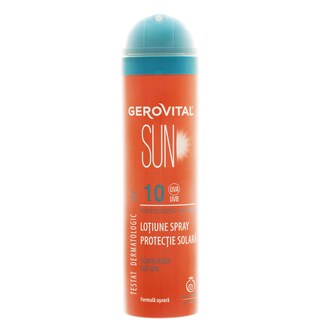 Gerovital | Sun | Lotiune spray SPF10 150ml