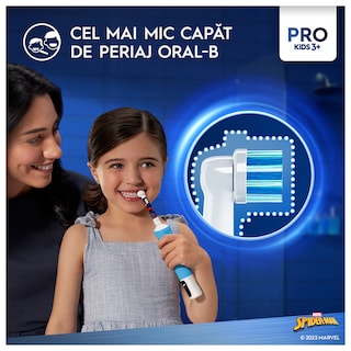Oral-B | Periuta de dinti electrica Pro Kids Spiderman