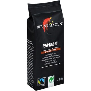 Mount Hagen | Cafea bio espresso boabe 250g