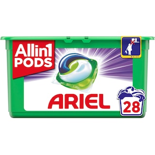 Ariel | Detergent capsule cu parfum de lavanda 28 spalari