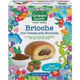 Italian Green Bakery | Croissant cu crema de alune 180g