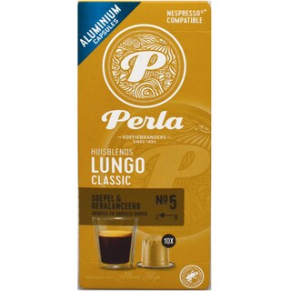 Perla | Cafea Lungo Classic, 10 capsule