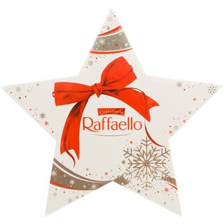 Raffaello | Praline cu migdale si cocos in cutie in forma de stea 140g