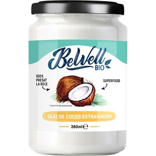 Bewell | Bio | Ulei de cocos extravirgin 280ml