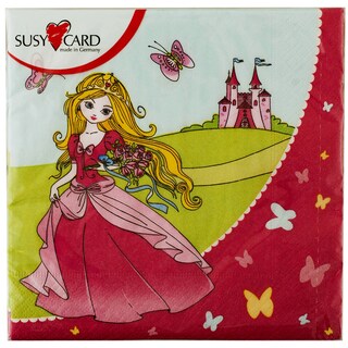 Susy Card | Servetele tematice princess 33x33 20buc