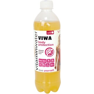 Viwa | Bautura necarbogazoasa cu portocale, fructul pasiunii si aloe vera 500ml