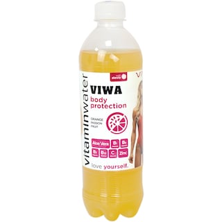 Viwa | Bautura necarbogazoasa cu portocale, fructul pasiunii si aloe vera 500ml
