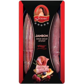 Sissi | Jambon crud uscat afumat feliat 80g