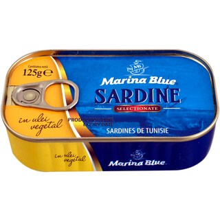 Marina Blue | Sardine in ulei vegetal 125g