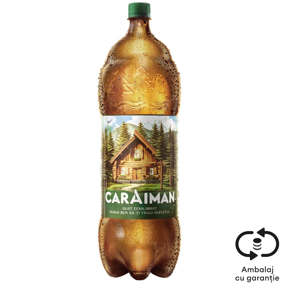 Romania product data sample: Bere blonda 2.2L