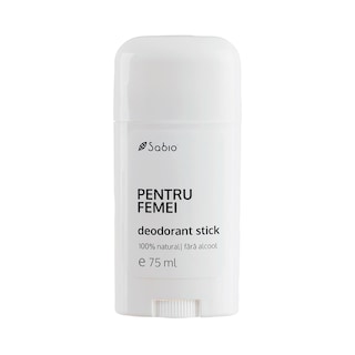 Sabio | Deodorant stick pentru femei bio 75ml