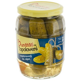 Bunatati de Topoloveni | Castraveti in otet 360g