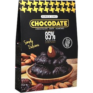 Chocodate | Curmale glazurate in ciocolata 85% cacao 80g