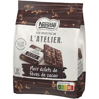 Les Recettes de l'Atelier | Ciocolata mini neagra 192g