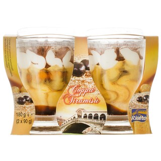 Rialto | Tiramisu la cupa 2x90g