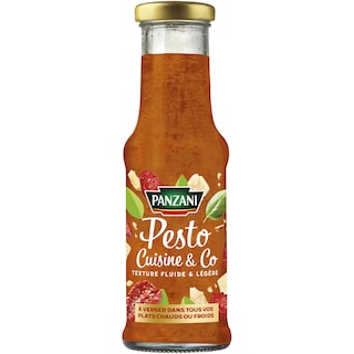 Panzani | Pesto fluid rosu 210g