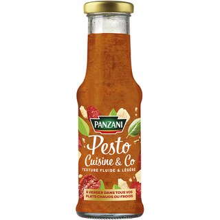 Panzani | Pesto fluid rosu 210g