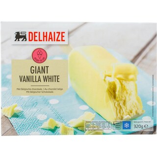 Delhaize | Inghetata Giant cu aroma de vanilie si ciocolata alba 480ml