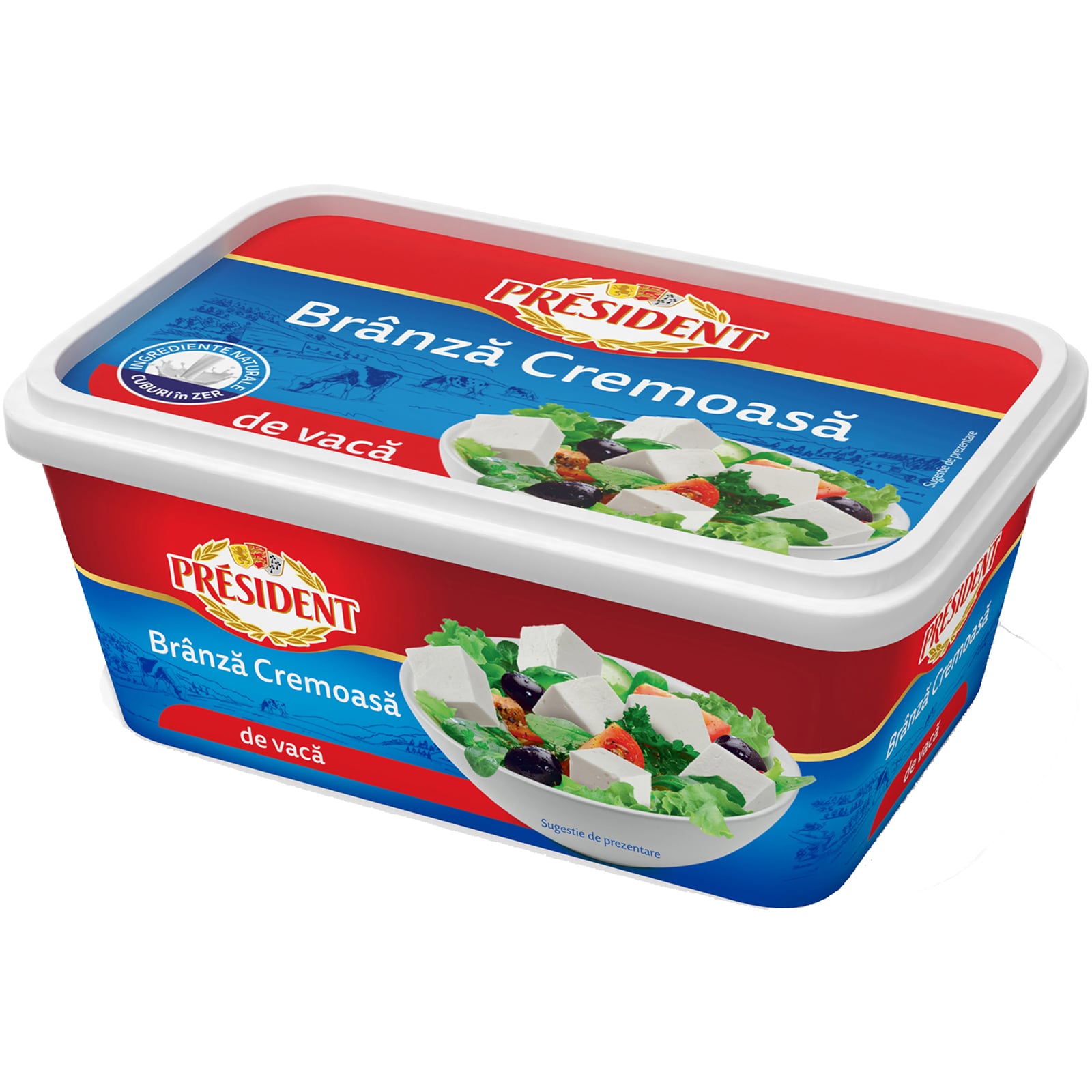 President | Branza cremoasa 250g | Mega-image