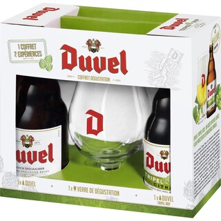 Duvel | Bere blonda + pahar  2x0.33L