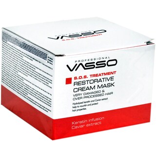 Vasso | Masca crema pentru par degradat Restorative 150ml