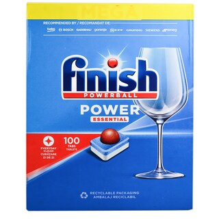 Finish | All in 1 | Detergent pentru masina de spalat vase, 100 tablete
