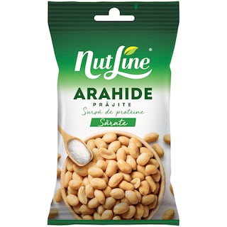 Nutline | Arahide prajite si sarate 150g