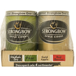 Strongbow | Cidru Variety doza 4x0.15l