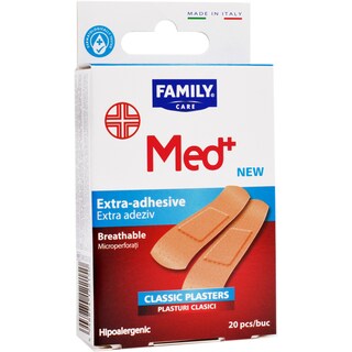 Family Care | Plasturi clasici 20 bucati