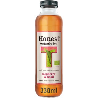 Honest Fields | Ceai organic cu zmeura si busuioc 0.33l