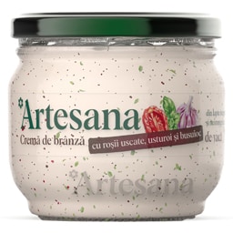 Crema de branza cu rosii uscate, usturoi si busuioc 200g