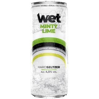 Wet | Hard Seltzer Minty Lime 0.33L