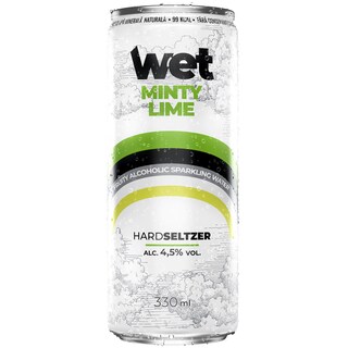 Wet | Hard Seltzer Minty Lime 0.33L
