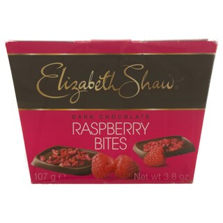 Elizabeth Shaw | Bucatele de ciocolata neagra cu zmeura naturala 107g