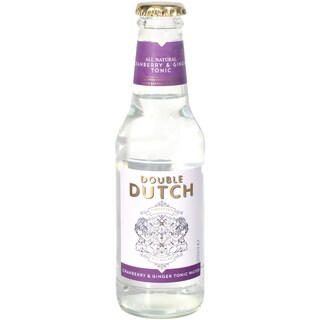 Double Dutch | Apa tonica cu aroma de merisor si ghimbir 200ml