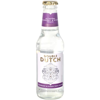 Double Dutch | Apa tonica cu aroma de merisor si ghimbir 200ml