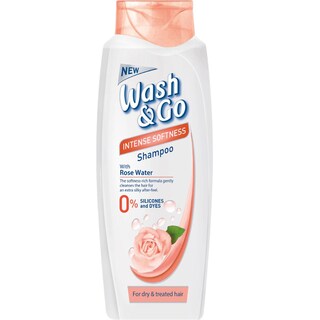Wash&Go | Sampon rose water 400ml