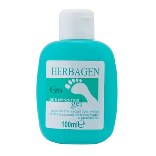 Herbagen | Gel antiperspirant pentru picioare 100ml