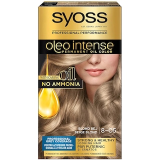 Syoss | Oleo Intense | Vopsea permanenta cu ulei Blond Bej 8-05