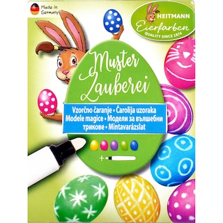 Heitmann | Vopsea de oua + creion Modele magice