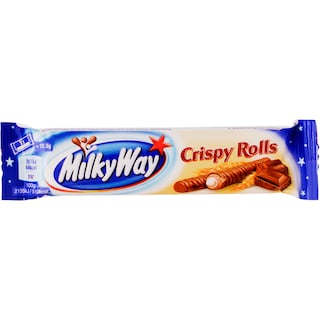 Milky Way | Rulouri de napolitana umplute cu crema de lapte 25g